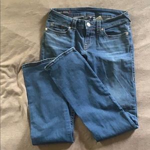 True religion dark wash jeans